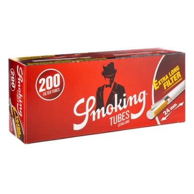 Гильзы сигаретные SMOKING Extra Long Filter 200 шт