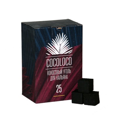 Уголь CocoLoco 1 кг 25 72 шт