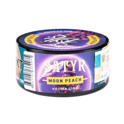 Табак Satyr Aroma Line Moon Peach (Лунный Персик) 25 г