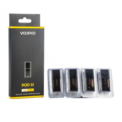 Картридж VOOPOO Drag Nano S1 1ml 1.8ohm 1 упаковка (в упак. 4 шт.)