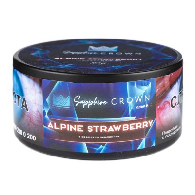 Табак Sapphire Crown Alpine strawberry (Земляника) 100 г