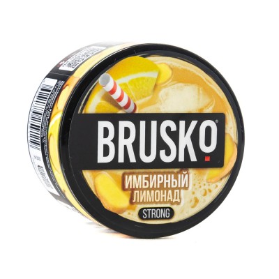 МК Кальянная смесь Brusko Strong  Имбирный лимонад 50 г