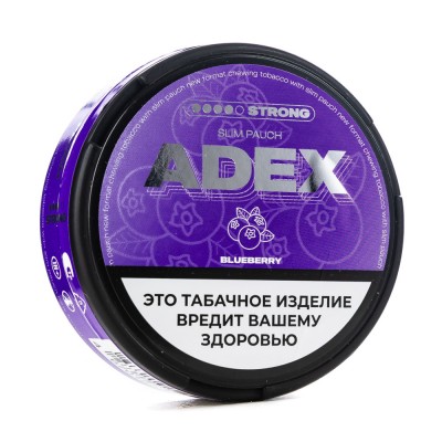 Жевательный табак Adex Blueberry Slim 9 г