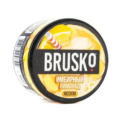 МК Кальянная смесь BRUSKO medium Имбирный Лимонад 50 г