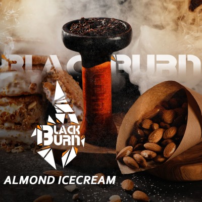 Табак Burn Black Almond Icecream (Миндальное Мороженое) 100 г