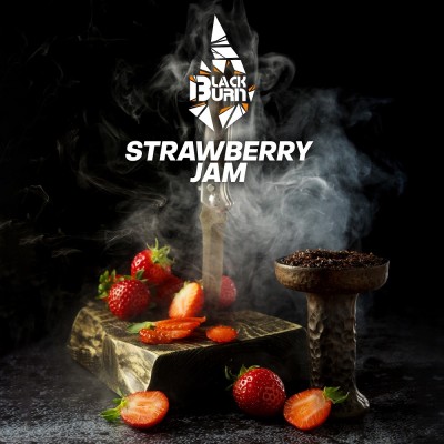 Табак Burn Black Strawberry Jam (Клубничное Варение) 200 г