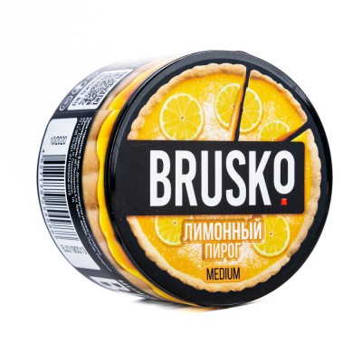 МК Кальянная смесь BRUSKO medium Лимонный Пирог 50 г