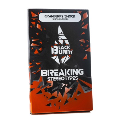 Табак Burn Black Cranberry shock (Кислая клюква) 100 г