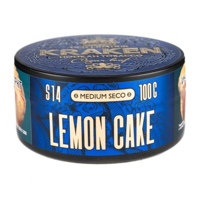 Табак Kraken (Кракен) Medium S14 Lemon Cake (Лимонный кекс) 100 г