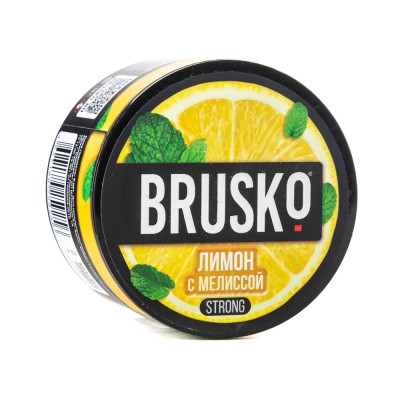 МК Кальянная смесь Brusko Strong  Лимон с мелиссой 50 г