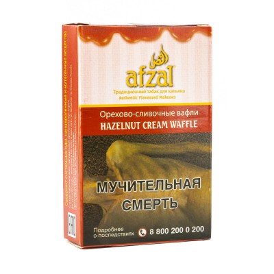Табак Afzal Hazelnut Cream Waffle (Орехово Сливочные Вафли) 40 г