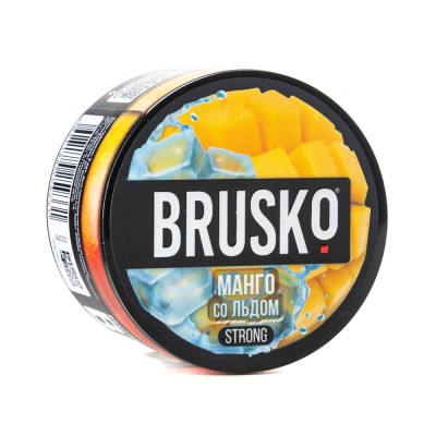МК Кальянная смесь Brusko Strong Манго со льдом 50 г