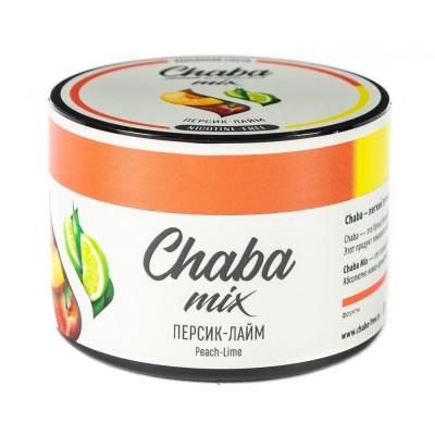 Кальянная смесь Chaba Nicotine Free Mix Peach Lime (Персик Лайм) 50 г