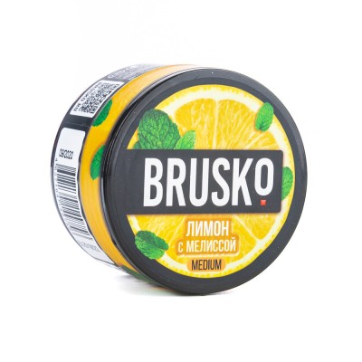 МК Кальянная смесь BRUSKO medium Лимон с Мелиссой 50 г