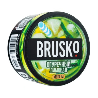 MK Кальянная смесь BRUSKO medium Огуречный лимонад 250 г
