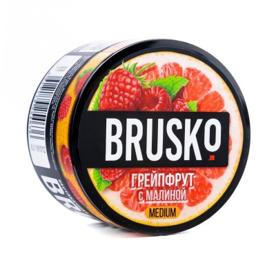 МК Кальянная смесь BRUSKO medium Грейпфрут с Малиной 50 г