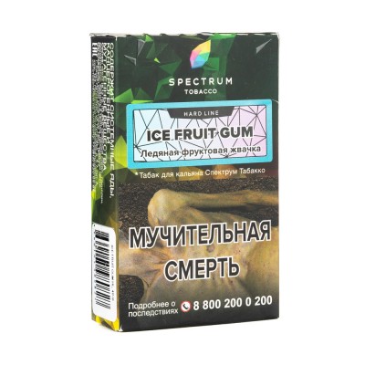 Табак Spectrum Hard Line Ice Fruit Gum (Ледяная Фруктовая жвачка) 40 г