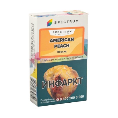 Табак Spectrum American Peach (Персик) 40 г