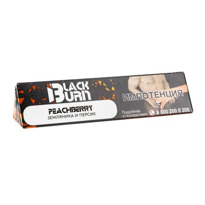 Табак Burn Black Peach Yogurt (Персиковый йогурт) 25 г