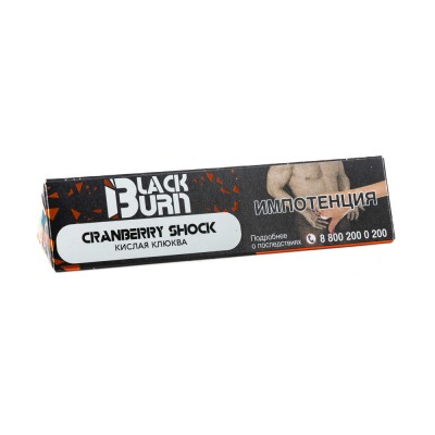 Табак Burn Black Cranberry Shock (Кислая клюква) 25 г
