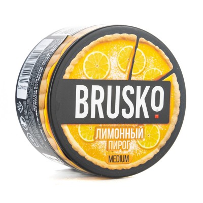 MK Кальянная смесь BRUSKO medium Лимонный Пирог 250 г