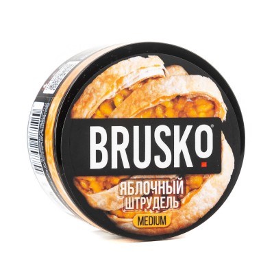 МК Кальянная смесь BRUSKO medium Яблочный Штрудель 50 г