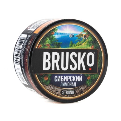 МК Кальянная смесь Brusko Strong Сибирский лимонад 50 г