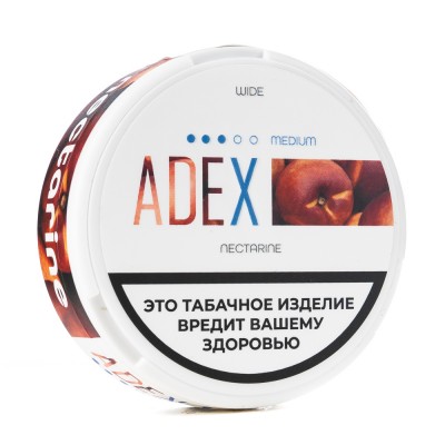 Жевательный табак Adex Nectarine Medium 12 г