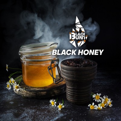 Табак Burn Black Black Honey (Мёд цветы) 100 г