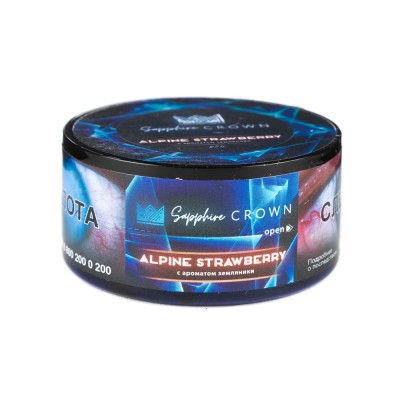 Табак Sapphire Crown Alpine strawberry (Земляника) 25 г