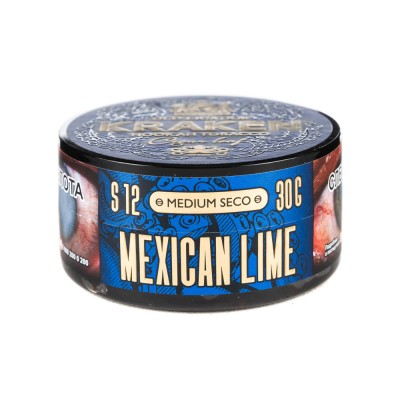 Табак Kraken (Кракен) Medium S12 Mexican Lime (Мексиканский лайм) 30 г