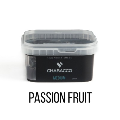 МК Кальянная смесь Chabacco Medium Passion Fruit (Маракуйя) 200 г