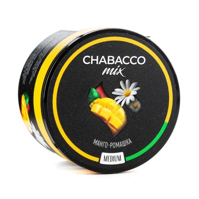 МК Кальянная смесь Chabacco Mix Medium Mango Chamomile (Манго ромашка) 50 г
