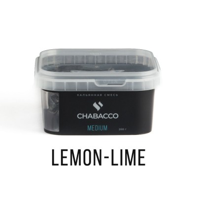 МК Кальянная смесь Chabacco Medium Lemon Lime 2.0 (Лимон лайм) 200 г