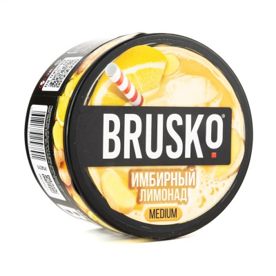 MK Кальянная смесь BRUSKO medium Имбирный Лимонад 250 г
