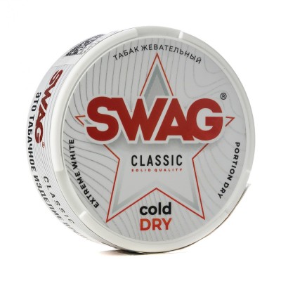 Жевательный табак SWAG Strong Classic Cold Dry 10 г