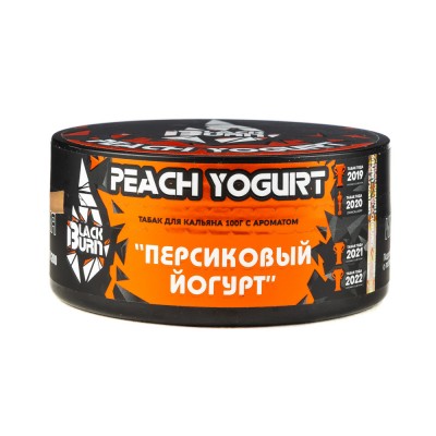 Табак Burn Black Peach Yogurt (Персиковый йогурт) 100 г