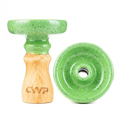 Чаша CWP Phunnel Glaze Зелный в точку