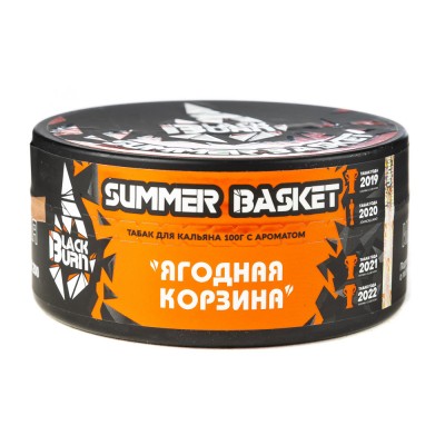 Табак Burn Black Summer Basket (Ягодная корзина) 100 г