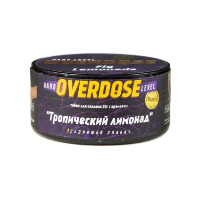 Табак Burn Overdose Fig Lemonade (Тропический лимонад) 25 г