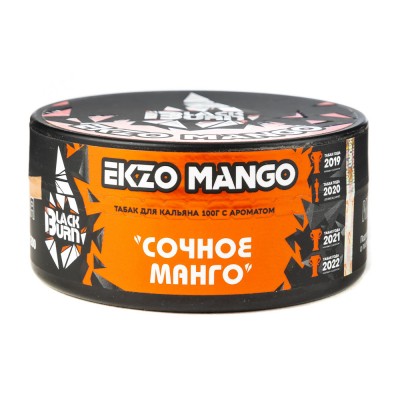 Табак Burn Black Ekzo Mango (Сочное Манго) 100 г