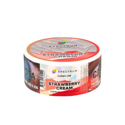 Табак Spectrum Strawberry Cream (Клубника со сливками) 25 г