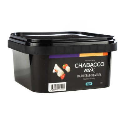 МК Кальянная смесь Chabacco Mix Medium Raspberry Rafaella (Малиновая рафаэлла) 200 г