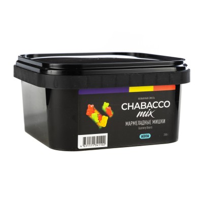 МК Кальянная смесь Chabacco Mix Medium  Gummy Bears (Мармеладные мишки) 200 г