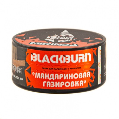 Табак Burn Black Mirinda (Мандариновая газировка) 25 г