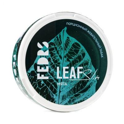 Жевательный табак Fedrs Leaf Slim Мята 12 г