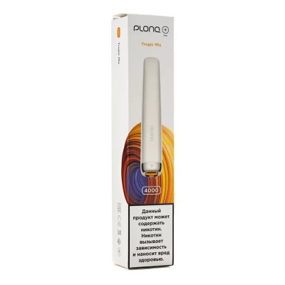 МК Одноразовая электронная сигарета Plonq PLUS PRO Тропический Микс 4000 затяжек