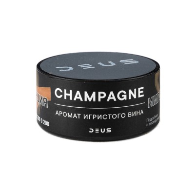 Табак Deus Champagne (Игристое вино) 20 г