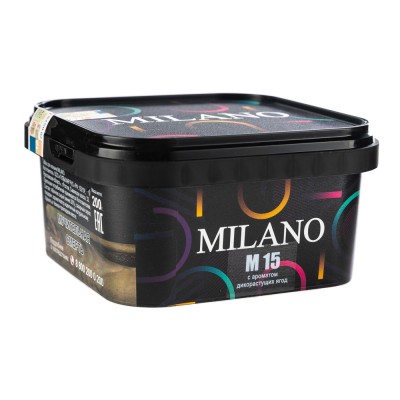 Табак Milano Gold M15 Wild Berries (Дикие Ягоды) 200 г