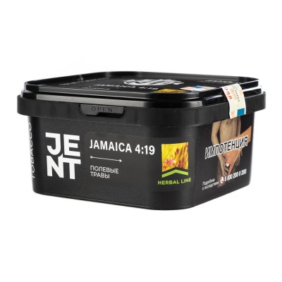 Табак JENT Herbal Line Jamaica 4 19 (Полевые травы) 200 г